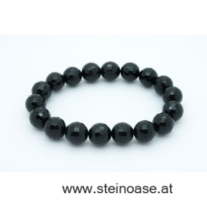 Armband Onyx facettiert 10mm